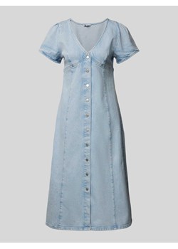 Sukienka jeansowa z listwą guzikową ze sklepu Peek&Cloppenburg  w kategorii Sukienki - zdjęcie 170796616