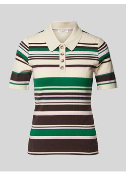Koszulka polo w paski ze sklepu Peek&Cloppenburg  w kategorii Bluzki damskie - zdjęcie 170796816