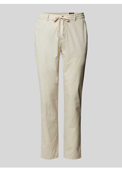 Spodnie o kroju slim fit w jednolitym kolorze model ‘TAIKAN’ ze sklepu Peek&Cloppenburg  w kategorii Spodnie męskie - zdjęcie 170796817