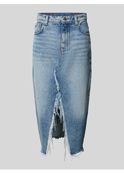 Spódnica jeansowa z rozcięciem model ‘Galita’ ze sklepu Peek&Cloppenburg  w kategorii Spódnice - zdjęcie 170796897
