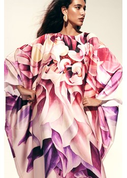 H & M - Satynowa sukienka tunikowa - Różowy ze sklepu H&M w kategorii Sukienki - zdjęcie 170797179
