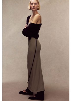 H & M - Sukienka maxi w prążki - Beżowy ze sklepu H&M w kategorii Sukienki - zdjęcie 170797206