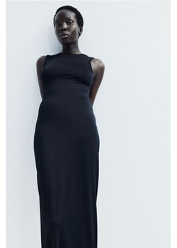 H & M - Sukienka maxi z mikrofibry - Czarny ze sklepu H&M w kategorii Sukienki - zdjęcie 170797219