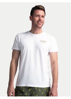 Petrol Industries T-Shirt M-1040-TSR603 Biały Regular Fit ze sklepu MODIVO w kategorii T-shirty męskie - zdjęcie 170797509