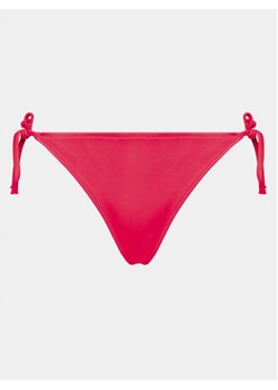 Calvin Klein Swimwear Dół od bikini KW0KW02508 Czerwony ze sklepu MODIVO w kategorii Stroje kąpielowe - zdjęcie 170797515