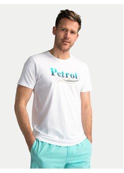 Petrol Industries T-Shirt M-1040-TSR634 Biały Regular Fit ze sklepu MODIVO w kategorii T-shirty męskie - zdjęcie 170797517