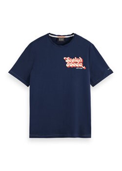 Scotch & Soda T-Shirt 169075 Granatowy Regular Fit ze sklepu MODIVO w kategorii T-shirty męskie - zdjęcie 170797638