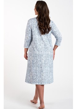 Koszula nocna damska w kwiaty Antonia, Kolor niebieski-wzór, Rozmiar L, Italian Fashion ze sklepu Primodo w kategorii Koszule nocne - zdjęcie 170800189