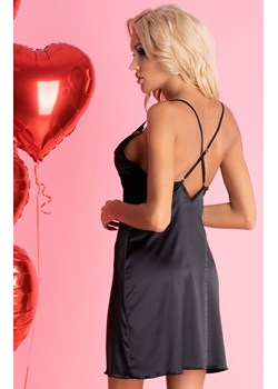 Marinsani Black LC 90566 koszulka i stringi, Kolor czarny, Rozmiar S/M, LivCo Corsetti Fashion ze sklepu Primodo w kategorii Koszule nocne - zdjęcie 170800677