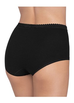 Sloggi Control Maxi czarne wysokie figi damskie plus size 10005203, Kolor czarny, Rozmiar 38, Sloggi ze sklepu Primodo w kategorii Majtki damskie - zdjęcie 170801626