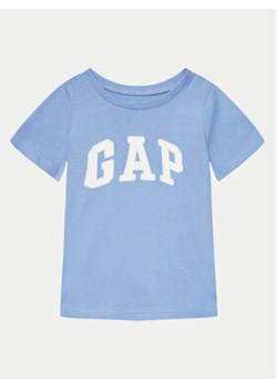 Gap T-Shirt 862123 Niebieski Regular Fit ze sklepu MODIVO w kategorii Bluzki dziewczęce - zdjęcie 170804735