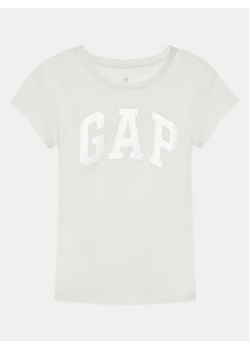 Gap T-Shirt 885666 Écru Regular Fit ze sklepu MODIVO w kategorii Bluzki dziewczęce - zdjęcie 170804917