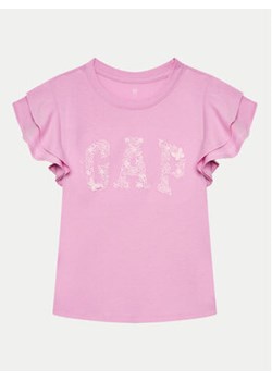 Gap T-Shirt 883254 Różowy Regular Fit ze sklepu MODIVO w kategorii Bluzki dziewczęce - zdjęcie 170804998