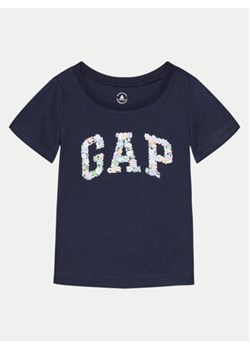 Gap T-Shirt 862085 Granatowy Regular Fit ze sklepu MODIVO w kategorii Bluzki dziewczęce - zdjęcie 170805077
