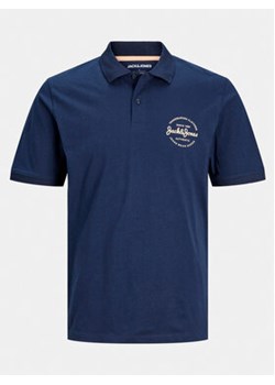 Jack&Jones Polo Forest 12248621 Granatowy Standard Fit ze sklepu MODIVO w kategorii T-shirty męskie - zdjęcie 170805128