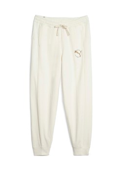 Puma Spodnie dresowe &quot;Better Sportswear&quot; w kolorze kremowym ze sklepu Limango Polska w kategorii Spodnie damskie - zdjęcie 170806357