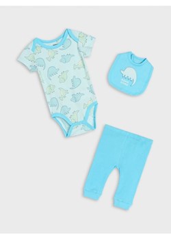 Sinsay - Komplet niemowlęcy - niebieski ze sklepu Sinsay w kategorii Komplety niemowlęce - zdjęcie 170807288