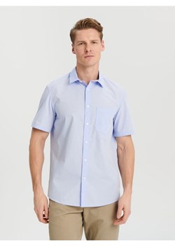 Sinsay - Koszula regular fit - błękitny ze sklepu Sinsay w kategorii Koszule męskie - zdjęcie 170807299