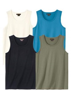 Zestaw 4  koszulek bez rękawów ze sklepu Atlas For Men w kategorii T-shirty męskie - zdjęcie 170807548