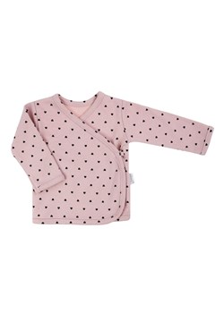 Koszulka niemowlęca dla dziewczynki różowa w serduszka ze sklepu 5.10.15 w kategorii Kaftaniki i bluzki - zdjęcie 170807926