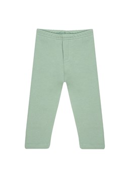 Bawełniane spodnie dresowe chłopięce w kolorze oliwkowym ze sklepu 5.10.15 w kategorii Spodnie i półśpiochy - zdjęcie 170808057