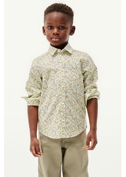 H & M - Popelinowa koszula w kwiaty - Biały ze sklepu H&M w kategorii Koszule chłopięce - zdjęcie 170809848