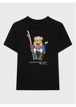 Polo Ralph Lauren T-Shirt 322853828010 Czarny Regular Fit ze sklepu MODIVO w kategorii T-shirty chłopięce - zdjęcie 170810606