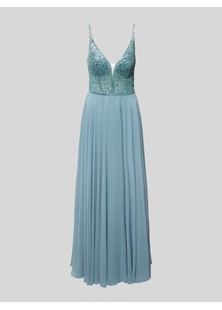 Sukienka wieczorowa z obszyciem cekinami ze sklepu Peek&Cloppenburg  w kategorii Sukienki - zdjęcie 170814188