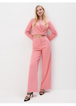 Mohito - Spodnie z szeroką nogawką - mocny różowy ze sklepu Mohito w kategorii Spodnie damskie - zdjęcie 170815286