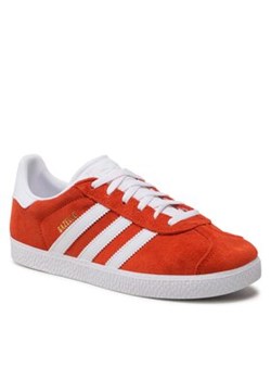 adidas Sneakersy Gazelle Shoes HP2879 Czerwony ze sklepu MODIVO w kategorii Trampki dziecięce - zdjęcie 170815525