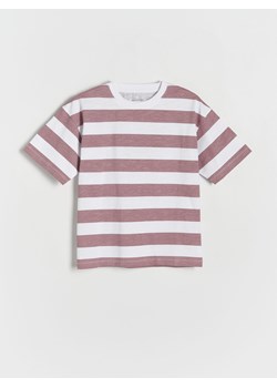 Reserved - T-shirt oversize - fioletowy ze sklepu Reserved w kategorii T-shirty chłopięce - zdjęcie 170821179