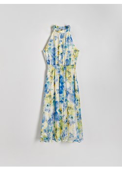 Reserved - Sukienka z dekoltem halter - wielobarwny ze sklepu Reserved w kategorii Sukienki - zdjęcie 170821297