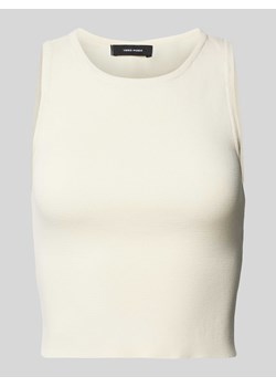 Top krótki w jednolitym kolorze model ‘GINNY’ ze sklepu Peek&Cloppenburg  w kategorii Bluzki damskie - zdjęcie 170821847