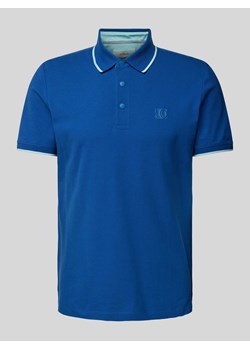 Koszulka polo z detalem z logo ze sklepu Peek&Cloppenburg  w kategorii T-shirty męskie - zdjęcie 170822059