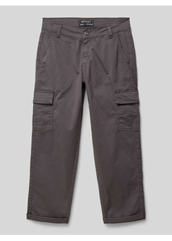 Spodnie cargo o kroju regular fit ze szlufkami na pasek ze sklepu Peek&Cloppenburg  w kategorii Spodnie chłopięce - zdjęcie 170822086