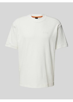 T-shirt z wyhaftowanym logo ze sklepu Peek&Cloppenburg  w kategorii T-shirty męskie - zdjęcie 170822108