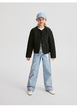 Reserved - Pikowana kurtka - czarny ze sklepu Reserved w kategorii Kurtki dziewczęce - zdjęcie 170823767