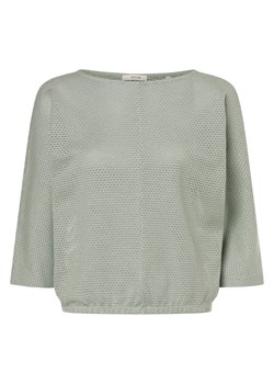 Opus Damska koszulka z długim rękawem - Semilia Kobiety drobna dzianina miętowy jednolity ze sklepu vangraaf w kategorii Bluzki damskie - zdjęcie 170823948