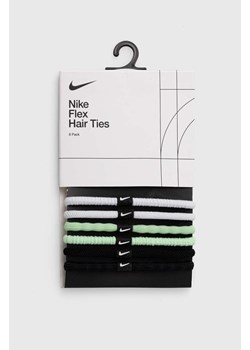 Nike gumki do włosów 6-pack kolor czarny ze sklepu ANSWEAR.com w kategorii Opaski do włosów - zdjęcie 170829865