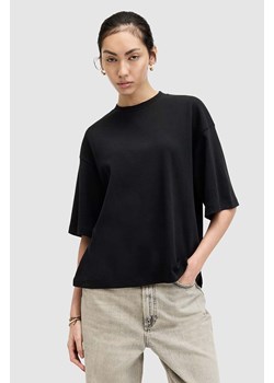 AllSaints t-shirt bawełniany AMELIE TEE damski kolor czarny W130JA ze sklepu ANSWEAR.com w kategorii Bluzki damskie - zdjęcie 170830516