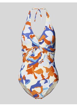 Kostium kąpielowy z wiązaniem na szyi model ‘Lunan’ ze sklepu Peek&Cloppenburg  w kategorii Stroje kąpielowe - zdjęcie 170830965