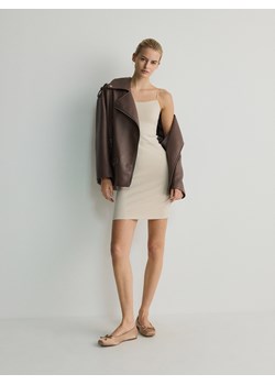 Reserved - Sukienka mini - kremowy ze sklepu Reserved w kategorii Sukienki - zdjęcie 170832389