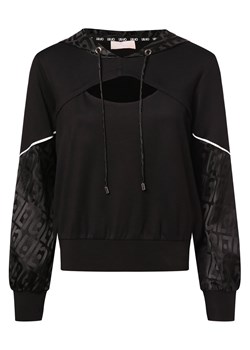 Liu Jo Collection Damski sweter z kapturem Kobiety wiskoza czarny jednolity ze sklepu vangraaf w kategorii Bluzy damskie - zdjęcie 170832766