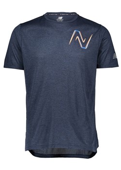 New Balance Koszulka sportowa w kolorze granatowym ze sklepu Limango Polska w kategorii T-shirty męskie - zdjęcie 170837186