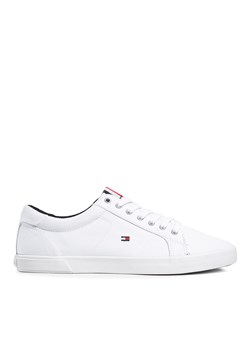 Sneakersy Tommy Hilfiger Iconic Long Lace Sneaker FM0FM01536 Biały ze sklepu eobuwie.pl w kategorii Trampki męskie - zdjęcie 170837428