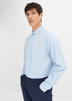 Koszula oksfordzka Essential z długim rękawem ze sklepu bonprix w kategorii Koszule męskie - zdjęcie 170837848