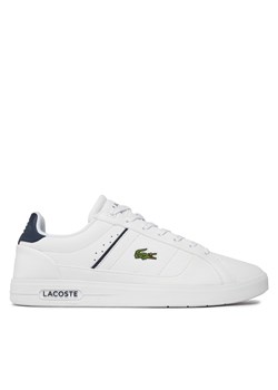 Sneakersy Lacoste Europa Pro 123 3 Sma Biały ze sklepu eobuwie.pl w kategorii Buty sportowe męskie - zdjęcie 170839729