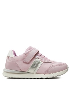 Sneakersy Geox J Fastics Girl J26GZB 0NF14 C0550 D Pink/White ze sklepu eobuwie.pl w kategorii Buty sportowe dziecięce - zdjęcie 170839768