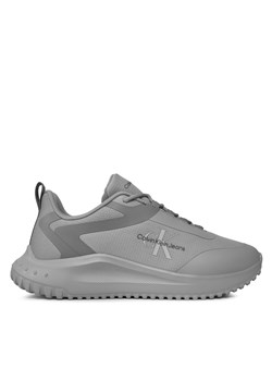 Sneakersy Calvin Klein Jeans Eva Runner Low Lace Ml Mix YM0YM00968 Triple Grey 0IW ze sklepu eobuwie.pl w kategorii Buty sportowe męskie - zdjęcie 170839929