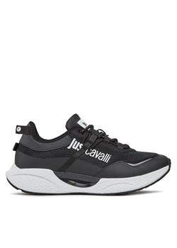 Sneakersy Just Cavalli 75QA3SH7 Czarny ze sklepu eobuwie.pl w kategorii Buty sportowe męskie - zdjęcie 170840188